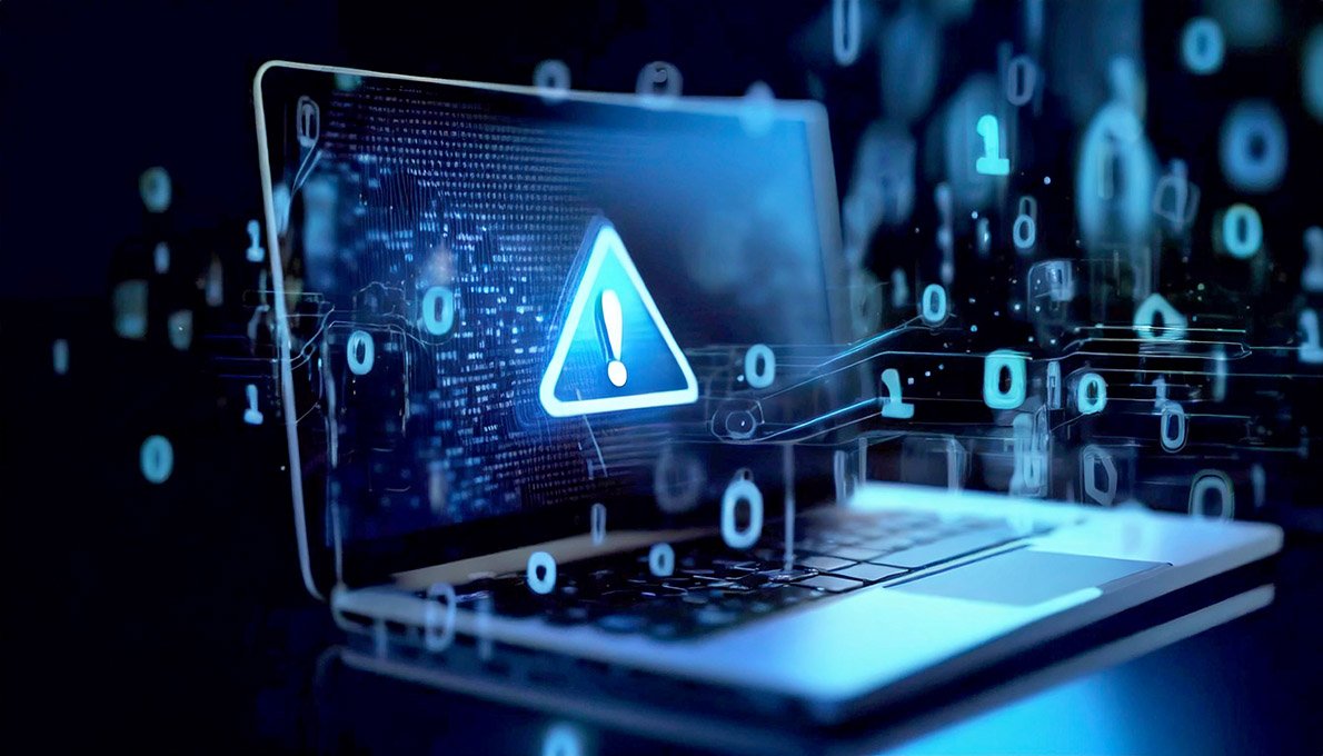 BackConnect malware and QBot-linked cyber threat warning illustration